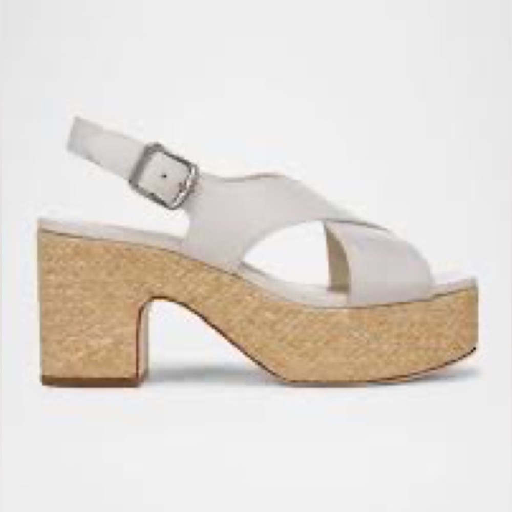 Vince Clementina Leather Platform Sandals